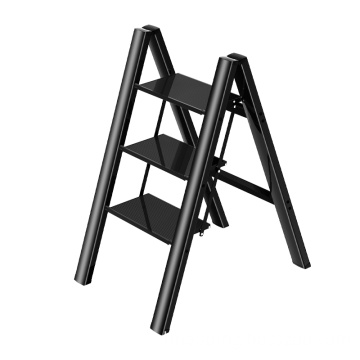 Multi-functional household aluminum alloy folding ladder